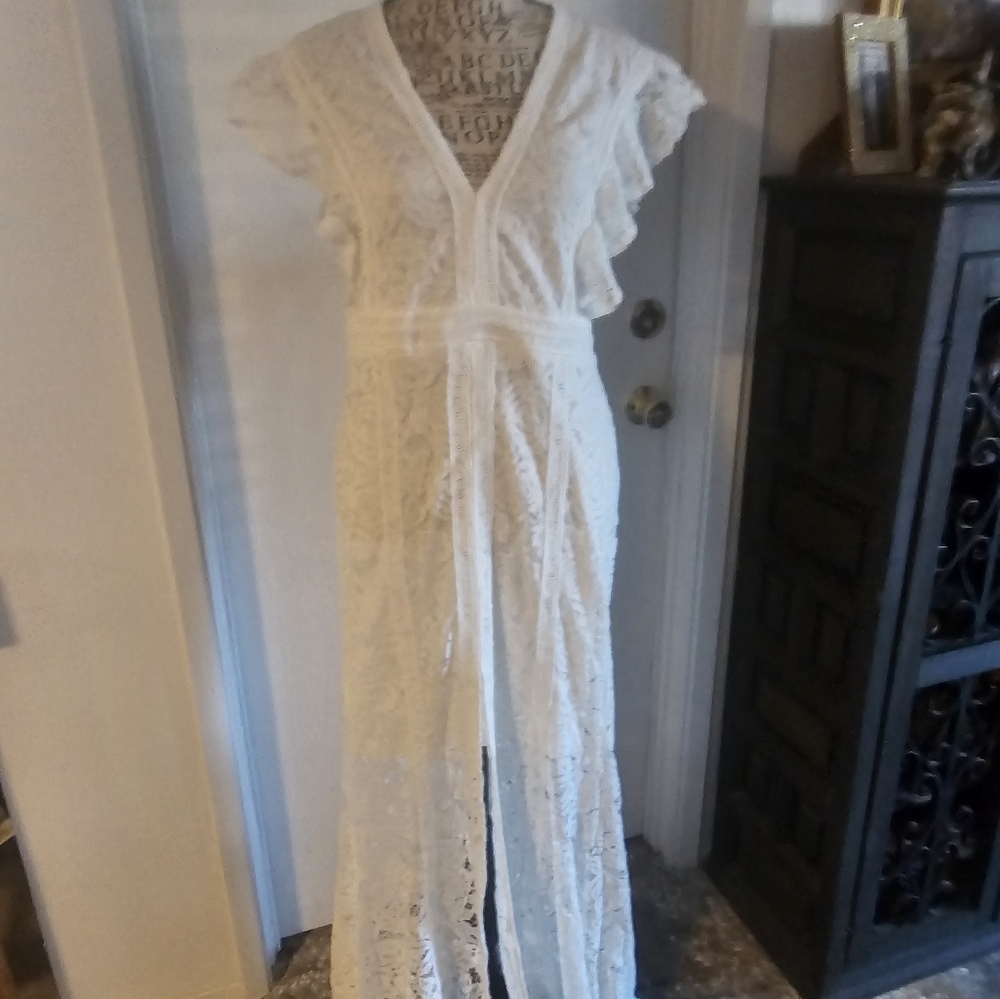 Off white dress